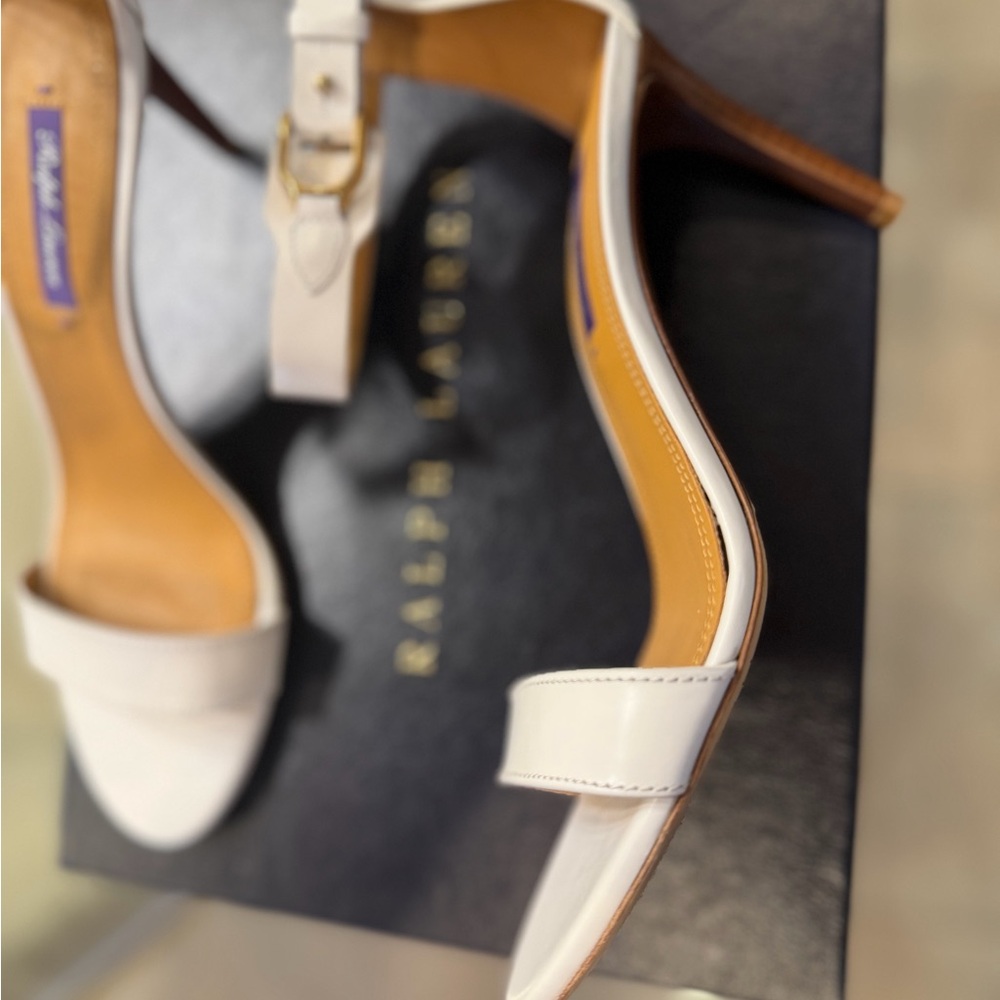 Ralph Lauren Collection Leather Heels